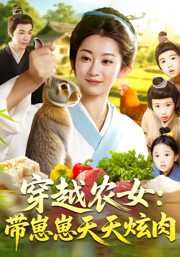 短剧穿越农女带崽崽天天炫肉1080P超高清全集无删减版，古风种田爽追在线观看  第1张