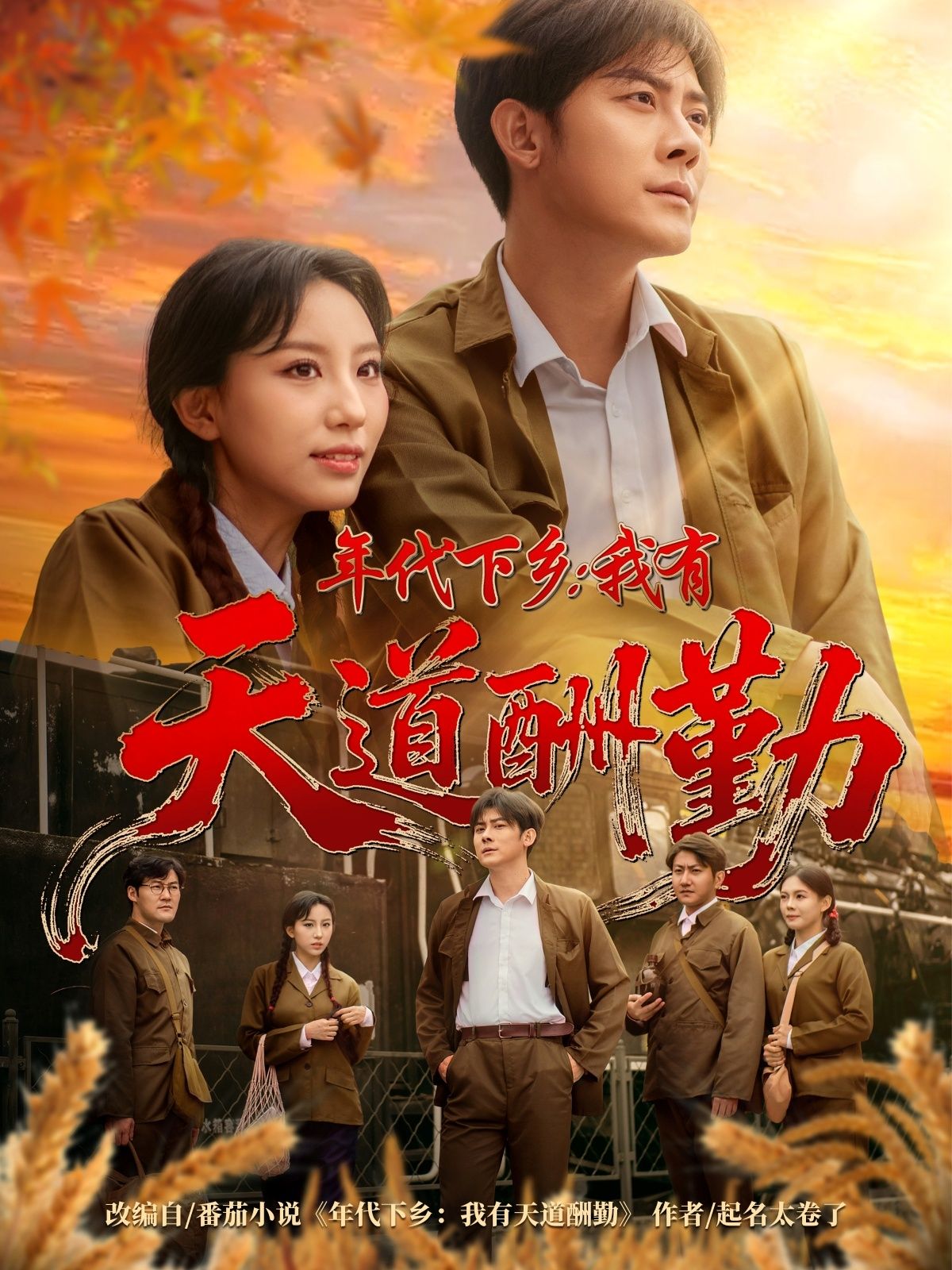 短剧年代下乡我有天道酬勤在线看，超高清全集完整版HD，共赏年代奋斗热血征程！  第1张